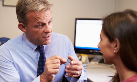 hearing aid consultation