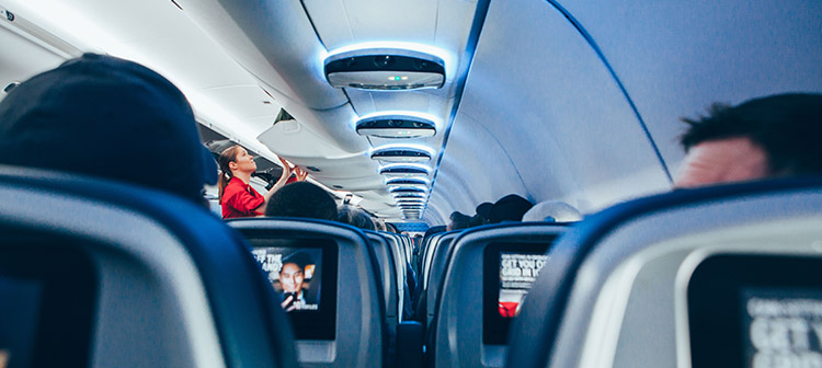 airplane interior